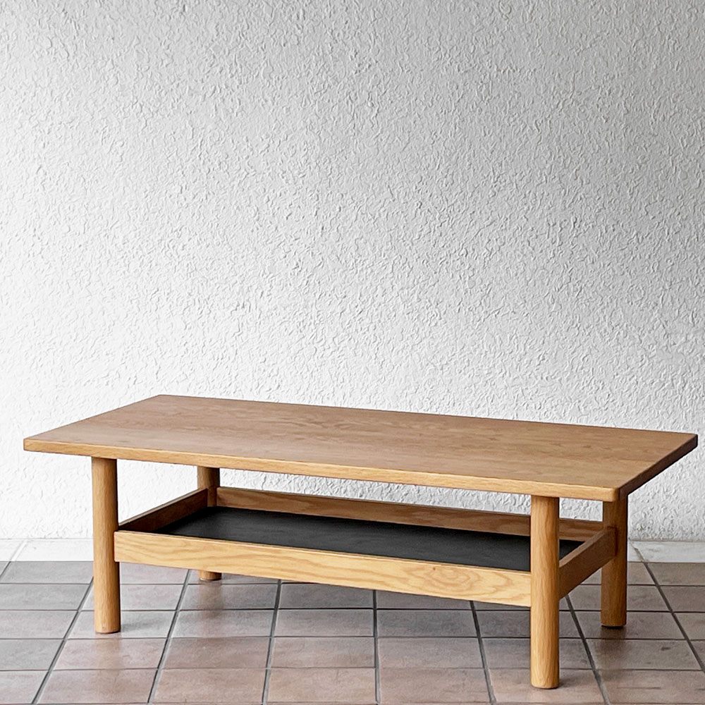 イデー IDEE ディモンシュ DIMANCHE ローテーブル コーヒーテーブル オーク無垢材 マリナ・ボーティエ Marina Bautier 定価￥119,900- ◇