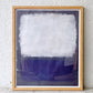 イデー IDEE マーク・ロスコ Mark Rothko 「Blue and grey 1962」 オフセット アートフレーム ポスター W54 × H65.5 cm 額装品 ◇