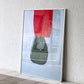 ロングショップ The Wrong Shop ポスター Bas Relief 4 W600 × H820 ロナン・ブルレック Ronan Bouroullec 額装品 ◇