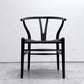 カールハンセン＆サン Carl Hansen & Son CH24 Yチェア ブラックラッカー×ブラックペーパーコード ビーチ材 ハンス・J・ウェグナー デンマーク 北欧家具 日本仕様サイズ ●