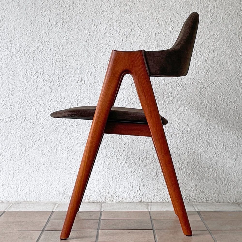 SVA Møbler スコウアンデルセン Schou Andersen Møbelfabrik ビンテージ コンパスチェア ダイニングチェア チーク材 カイ・クリスチャンセン Kai Kristiansen 北欧 デンマーク ◇