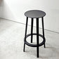 ヘイ HAY リボルバー バースツール ハイ REVOLVER BAR STOOL HIGH H76cm ブラック 回転式座面 レオン・ランズメイヤー デンマーク 定価￥56,100 - B ●