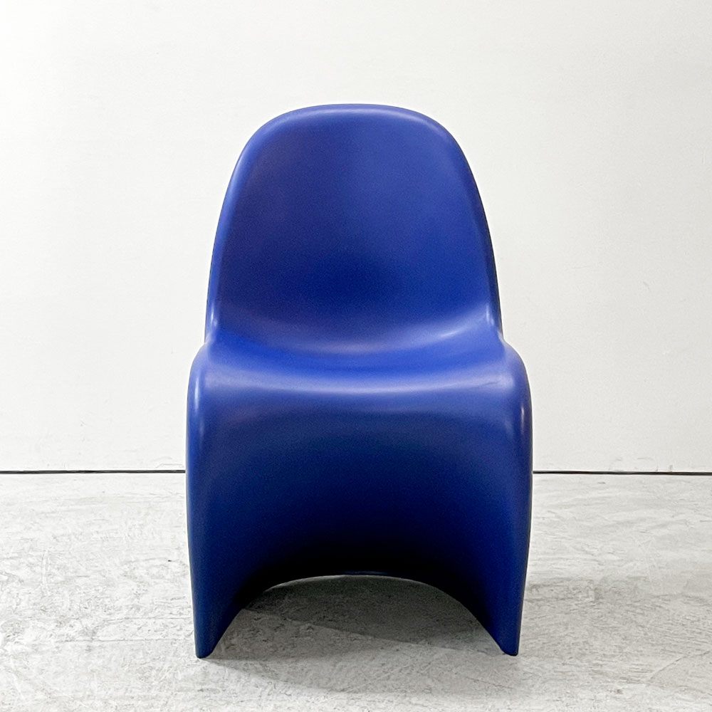 ヴィトラ vitra パントンチェア Panton Chair ブルー 廃盤カラー ヴェルナー・パントン ミッドセンチュリー スペースエイジ C ●