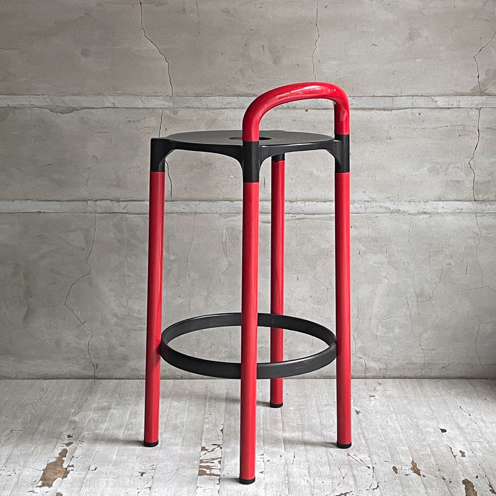 カルテル Kartell ポロ Polo ハイスツール High Stool アンナ・カステッリ・フェリエーリ 70's～80's イタリアビンテージ ♪