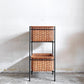 イデー IDEE ワラビー WALLABY バスケットスタンド BASKET STAND ラタン スチール ブラック ■