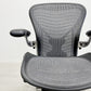 ハーマンミラー Herman Miller アーロンチェア デスクチェア Bサイズ ポスチャーフィット ウェイブ ポリッシュドアルミベース ビル・スタンフ ＆ ドン・チャドウィック 〓