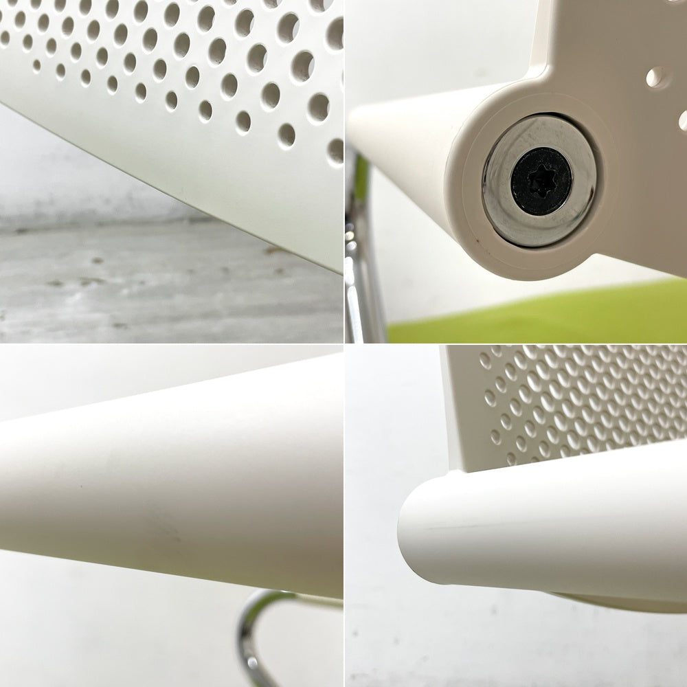 ヴィトラ vitra ビザロール Visaroll デスクチェア ミーティングチェア キャスターベース スタッキング アントニオ・チッテリオ ●