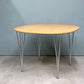 フリッツハンセン Fritz Hansen B603 スーパー円テーブル Bテーブル ダイニングテーブル 100x100cm ピート・ヘイン アルネ・ヤコブセン 北欧家具 2002年製 ◎