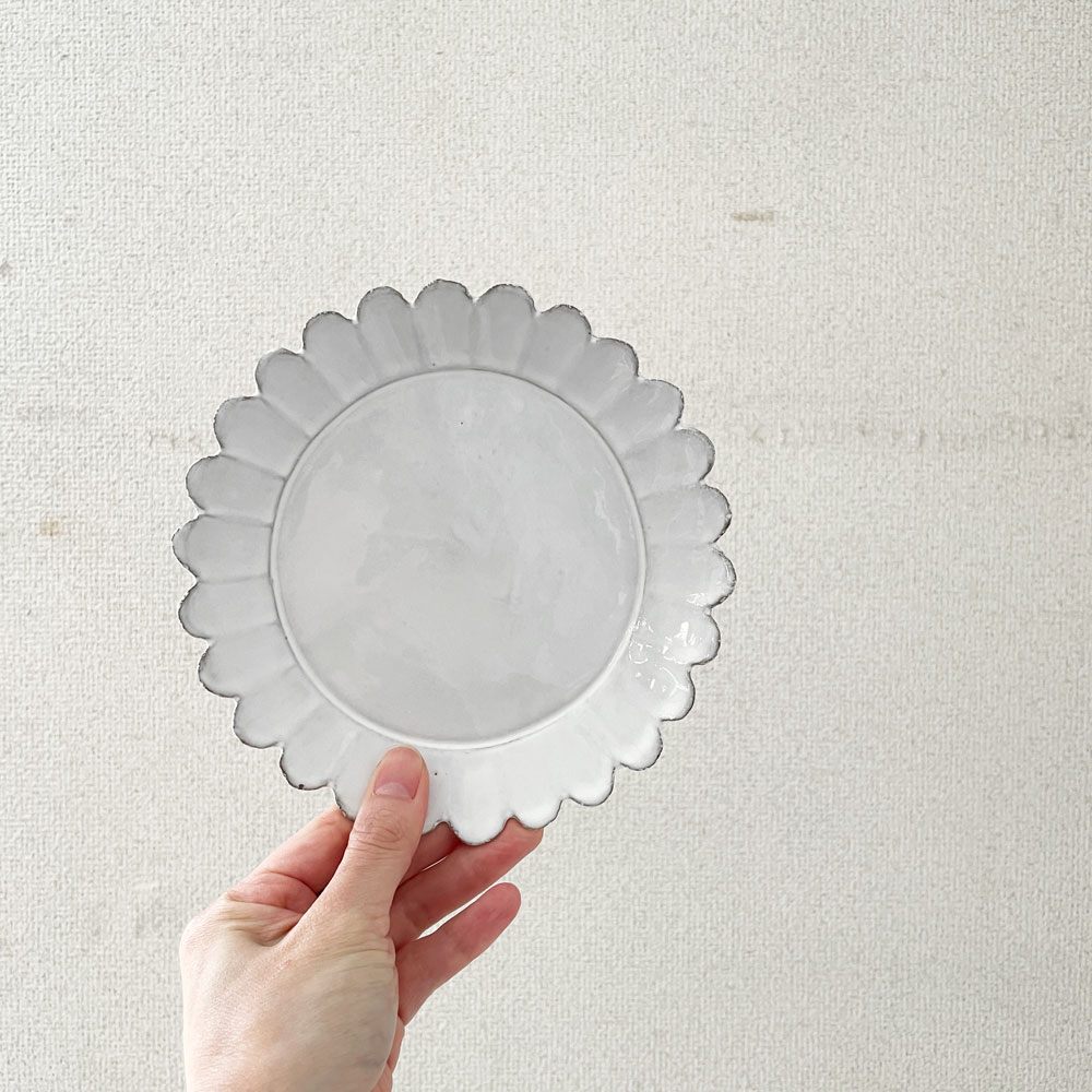 アスティエ・ド・ヴィラット ASTIER de VILLATTE ヴィクトリア Victoria デザートプレート 17cm フランス 定価￥15,510- B ◎