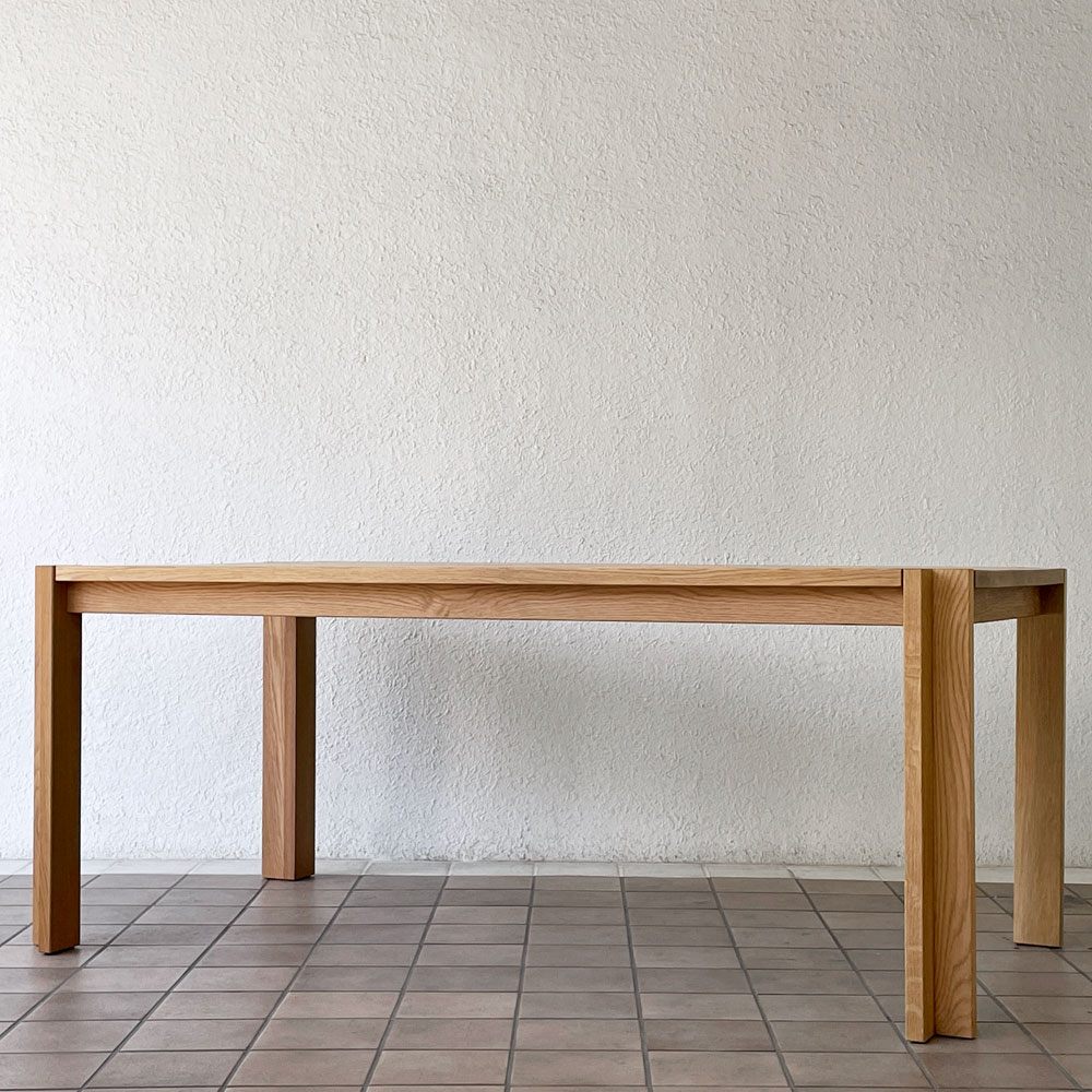ディーケースリー dk3 ウッツォン UTZON ダイニングテーブル オーク無垢材 W180cm デンマーク ACTUS取り扱い 定価33万円 ◇