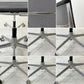 アイシーエフ ICF アルミナムグループ マネジメントチェア ハイバック メッシュシート キャスターベース イタリア イームズ C&R Eames ●