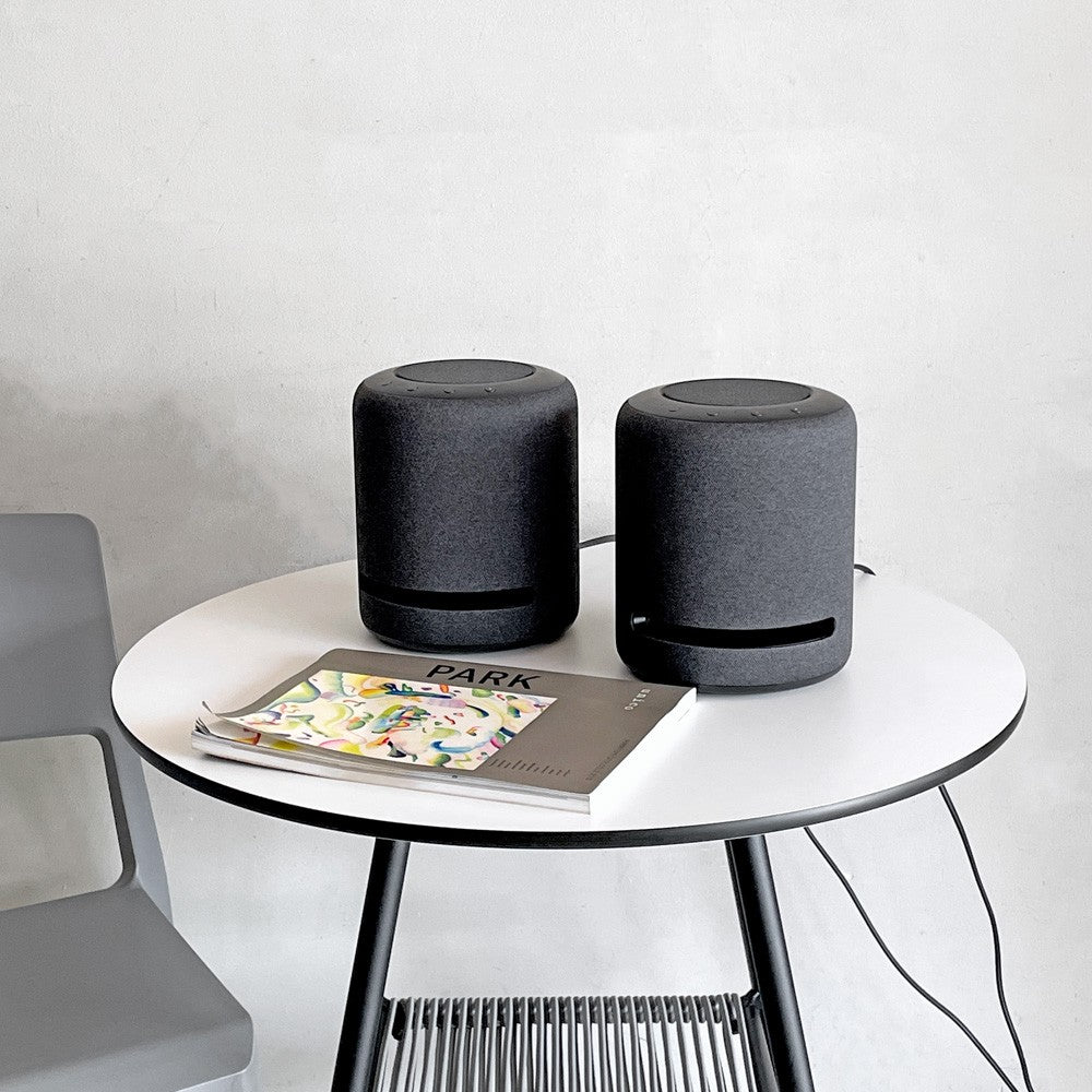 アマゾン Amazon エコースタジオ Echo Studio with Dolby Atmos & Alexa チャコール 2台セット ■