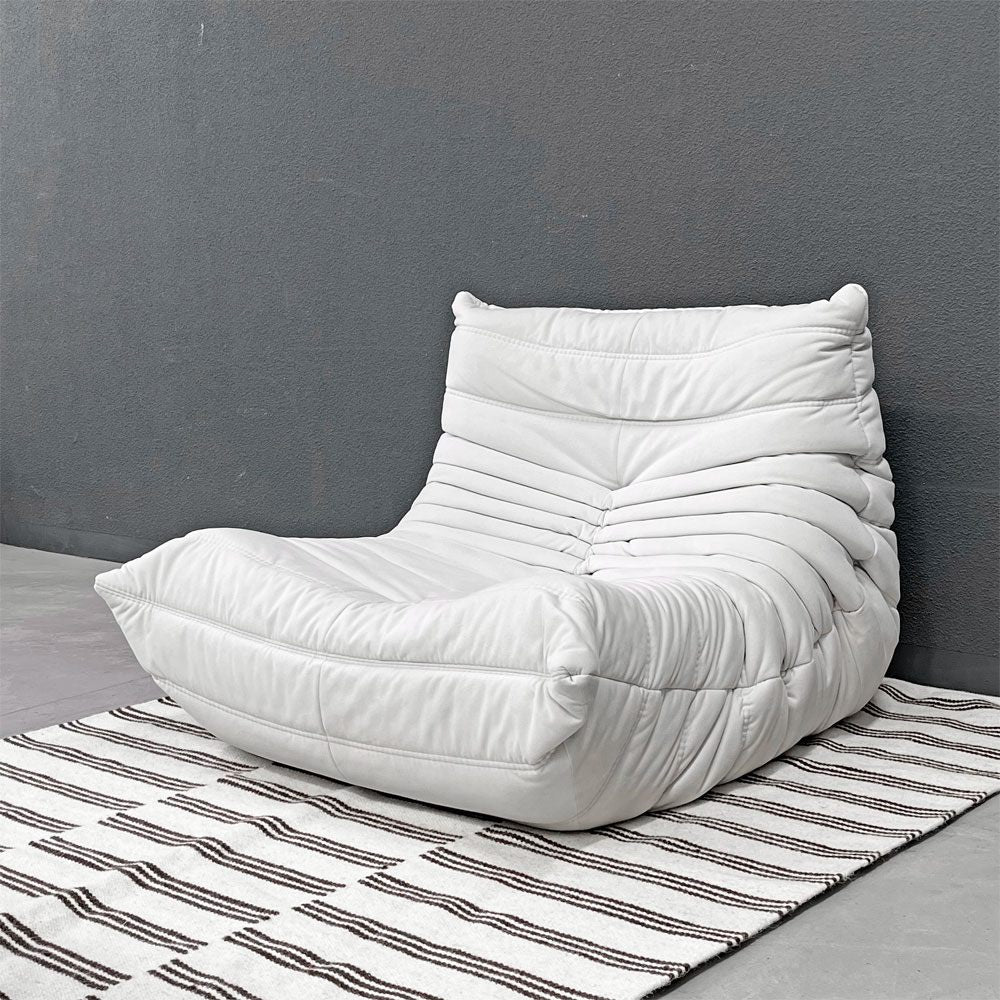 リーンロゼ ligne roset トーゴ TOGO 1P ソファ ウルトラスエード 美品 ミッシェルデュカロワ 〓