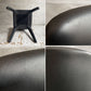 カッシーナ Cassina オラ 369 HOLA アームレスチェア ダイニングチェア 本革 ブラックレザー ハンス・ウェッツスタイン イタリア 定価￥418,000- ♪