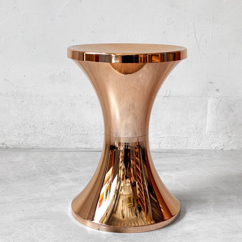 スタンプ Stamp タムタム Tamtam スツール 花台 クローム CHROME コッパー フランス モダン ★