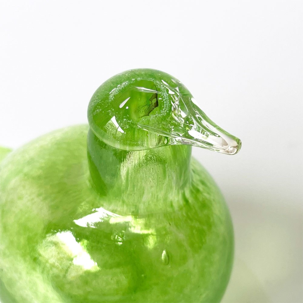 ヌータヤルヴィ Nuutajarvi バーズバイトイッカ Birds by Toikka リトルターン Little tern ライトグリーン オイバ・トイッカ Oiva Toikka イッタラバード 北欧雑貨 ★