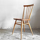 アーコール Ercol スティックバックチェア スピンドルチェア エルム材 UKビンテージ Vintage 英国家具 B ■