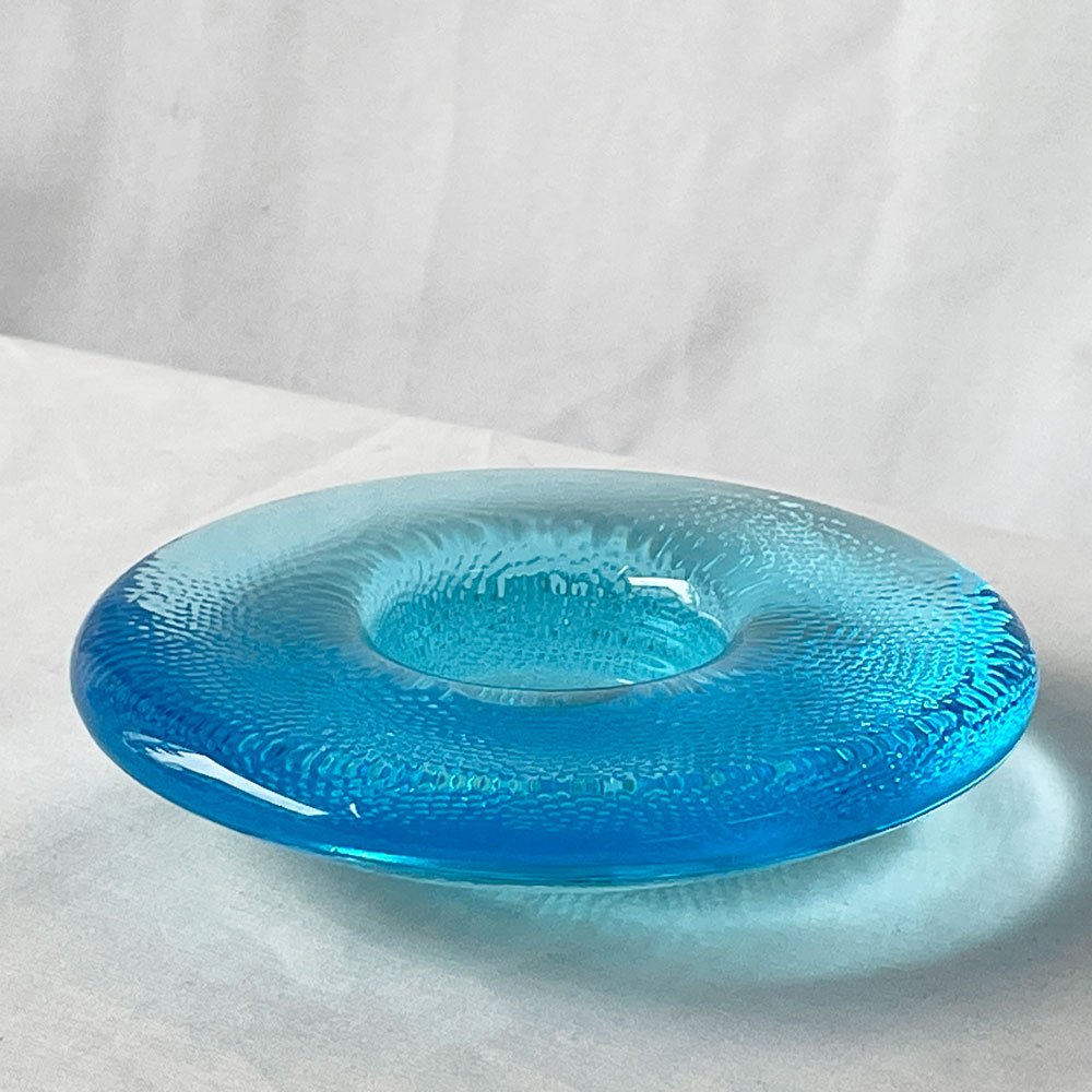 イッタラ iittala ナッピ Nappi キャンドルホルダー Markku Salo ライトブルー 北欧雑貨 フィンランド ◇