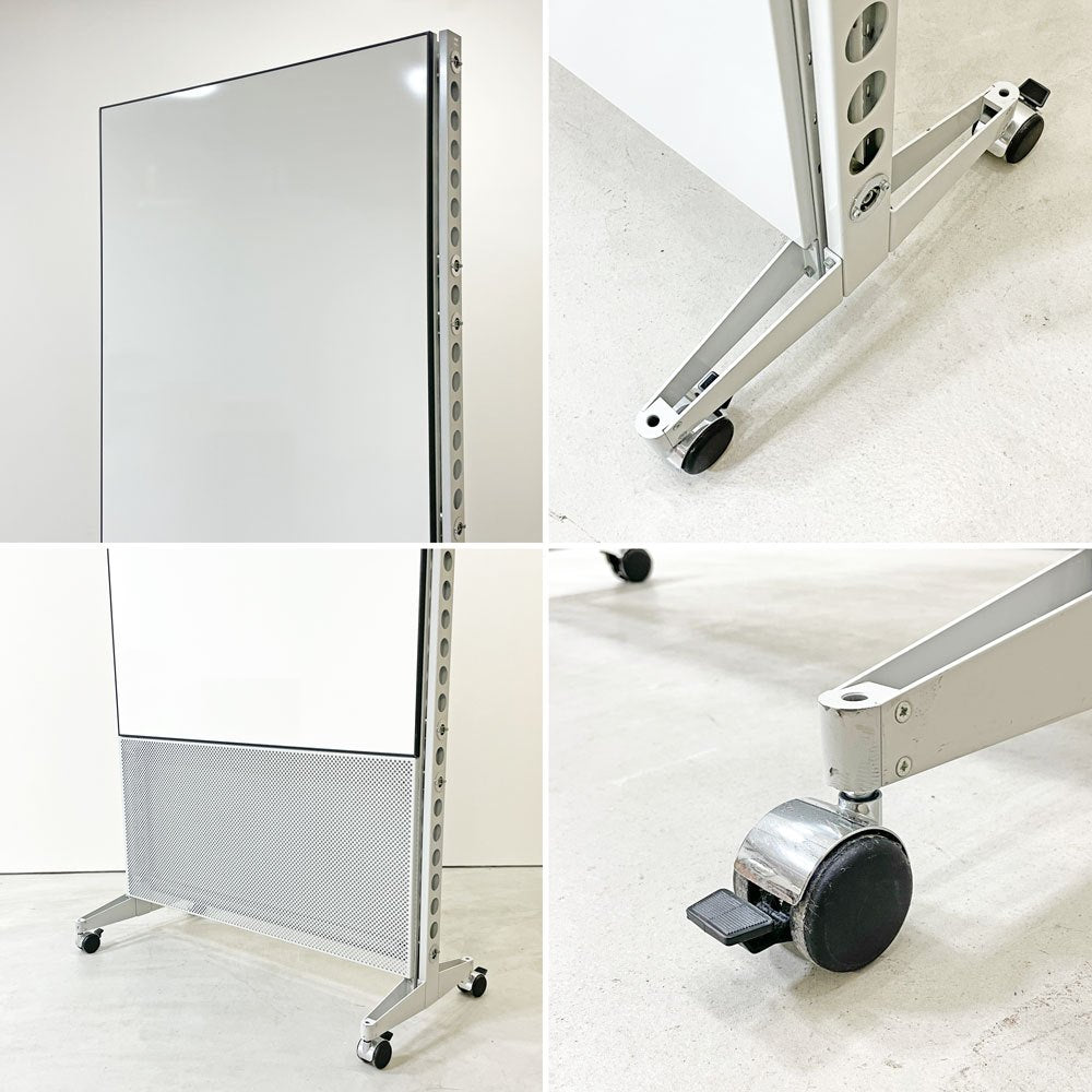 USMハラー USM Haller ディスプレイシステム Display System ホワイトボード パーテーション 間仕切り キャスター付き ●