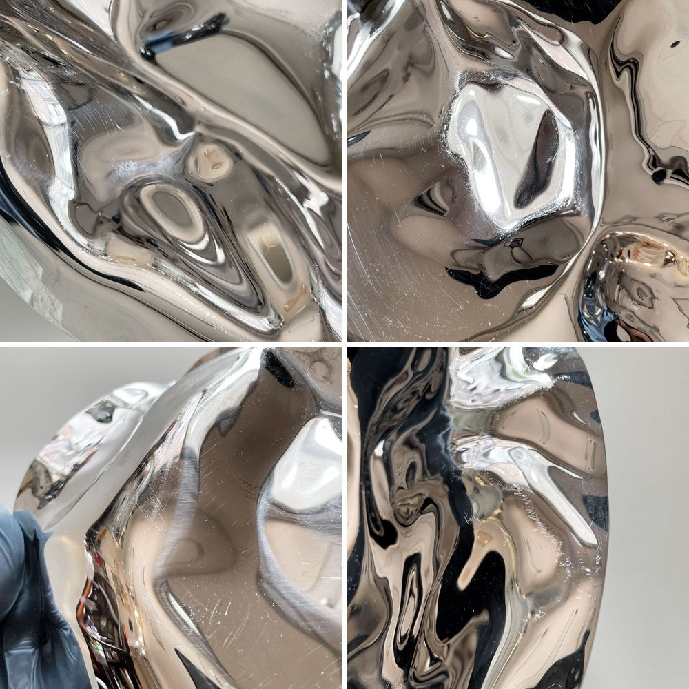 アレッシィ ALESSI サリア Sarria ラウンドバスケット フルーツボウル サービングディッシュ ステンレススチール リュイス・クロテート W27.5cm イタリア A ◎