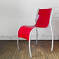 カルテル Kartell FPE chair スタッキングチェア ダイニングチェア アルミ ポリプロピレン レッド ロンアラッド イタリアモダン 廃番 ◎