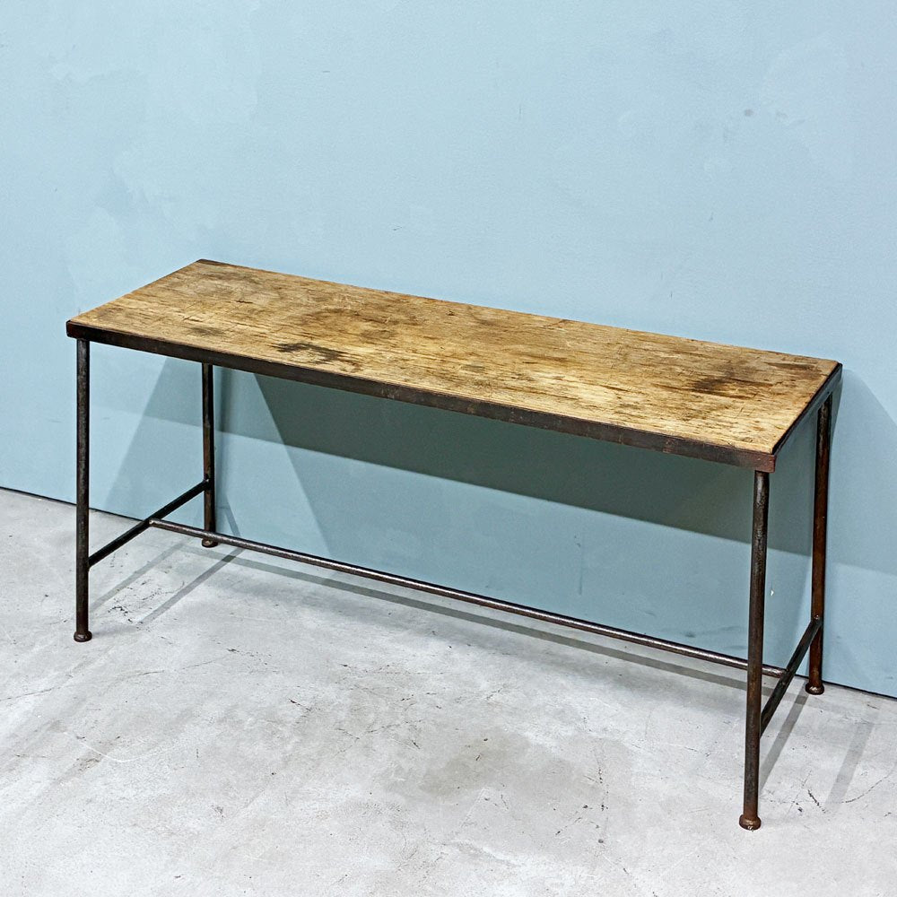 クラフト家具 Craft furniture 古材ｘアイアン ベンチ プランターラック シェルフ インダストリアル 店舗什器 ◎