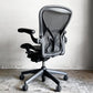 ハーマンミラー Herman Miller アーロンチェア スタンダード Bサイズ ポスチャーフィット グラファイトベース ビル・スタンフ＆ドン・チャドウィック ■