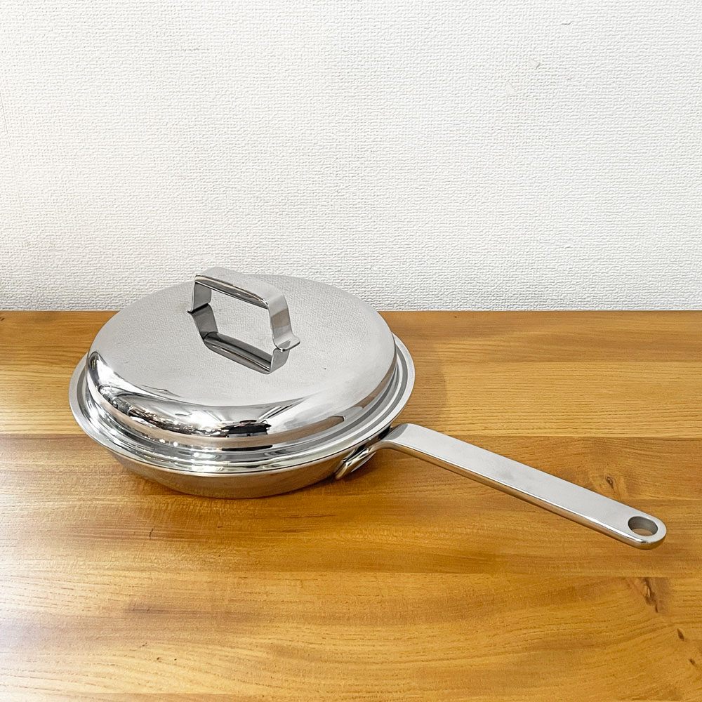 タッパーウェア Tupperware レインボークッカー プレミアム Ⅱ 25㎝ フライパン 蓋付 日本未発売 IH対応 箱付き ◎