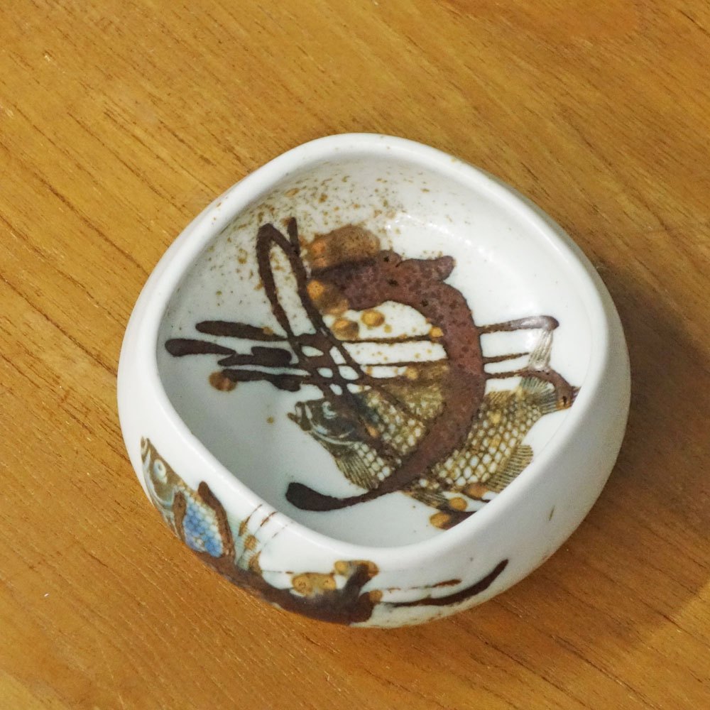 ロイヤルコペンハーゲン ROYAL COPENHAGEN ダイアナ Diana ボウル 9cm 魚 ニルス・トーソン デンマーク 北欧ビンテージ ◎