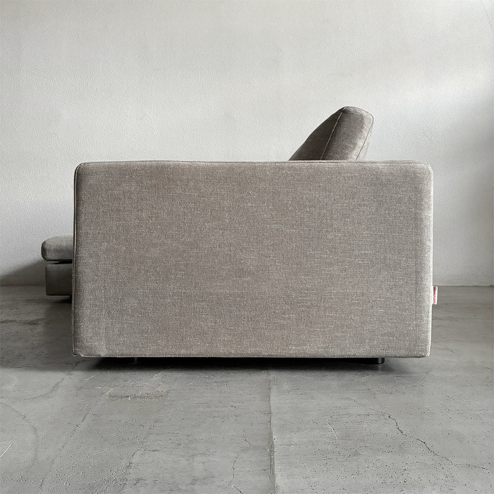 リラックスフォーム RELAX FORM 関家具 デパラ2  DEPALAⅡ 右 カウチソファ W220cm シェーズロング 1P + 2P セット コーナーソファ ファブリック A48 ステングレー 定価￥266,475の品 〓