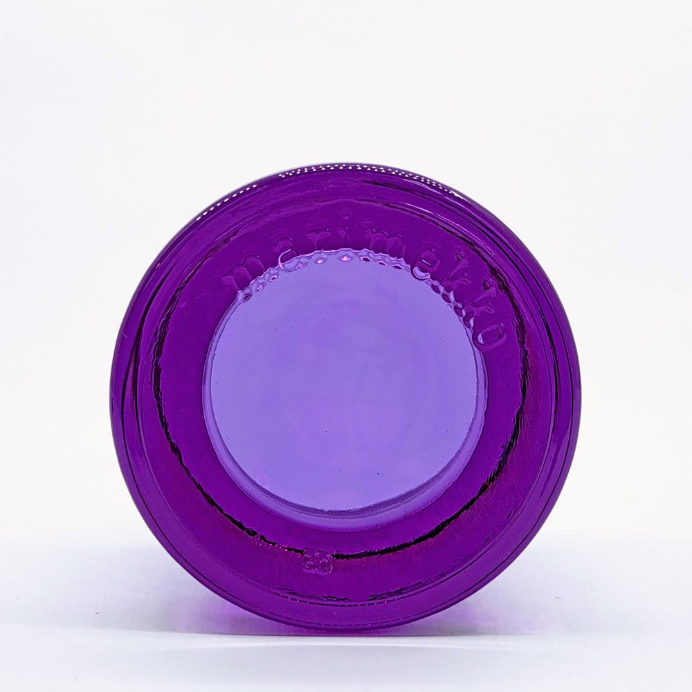 イッタラ iittala マリメッコ marimekko キビ kivi キャンドルホルダー アメジスト 60mm フィンランド 北欧雑貨 廃番カラー D ●