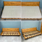 ジャーナルスタンダード j.s.F ハビタ HABITAT SOFA BED ソファベッド デイベッド 3人掛けソファ W200cm オーク材 ファブリック ベージュ 定価￥231,000- ◎