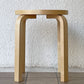アルテック artek スツール Stool E60 4本脚 リノリウム チャコール 15 スコープ別注カラー 北欧家具 フィンランド ◇