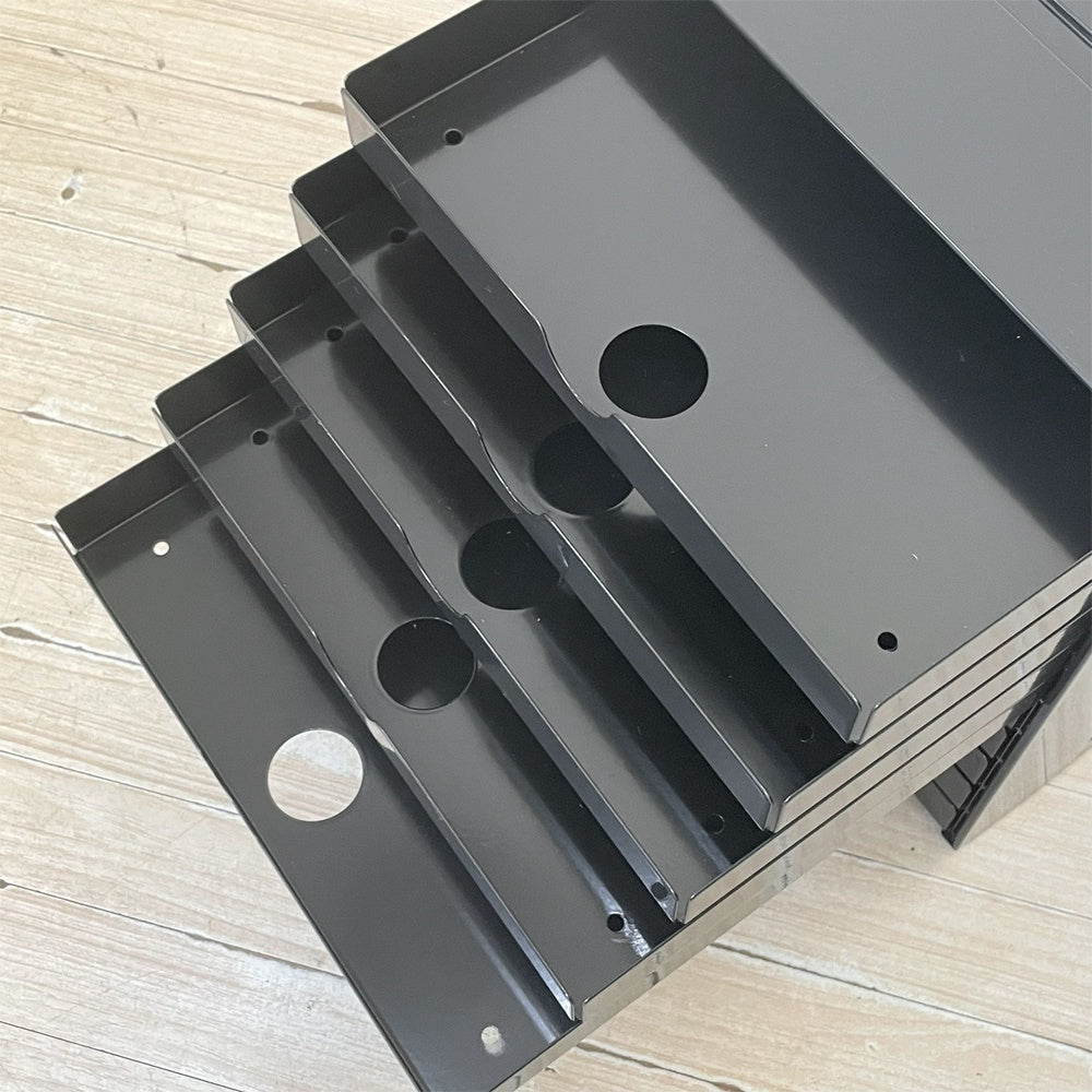 ユーエスエムハラー USM Haller モジュラーファニチャー USMイノス USM inos DRAWER SET ドロワーセット 10段 クローズ レターケース ★