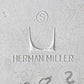 ハーマンミラー Herman Miller サイドシェルチェア セカンド 2nd ビンテージ アプホルスター スクールベース 肘掛けテーブル付 イームズ ミッドセンチュリー B ■