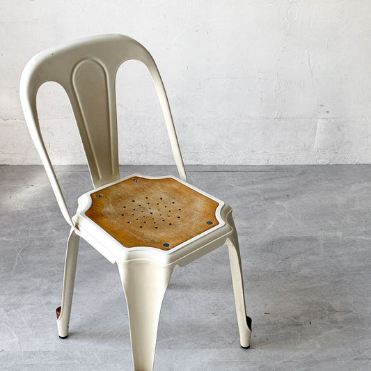 ノーザンオハイオインダストリアル Northern Ohio Industrial マルチプルズチェア Multipls Chair ダイニングチェア スタッキング マットホワイト インダストリアルデザイン B ★