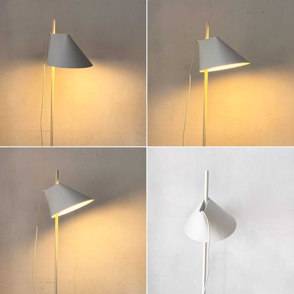 ルイスポールセン louis poulsen ユー フロアランプ Yuh Floor Lamp LED一体型 調光 シェード上下昇降・傾斜・回転 ホワイト ★