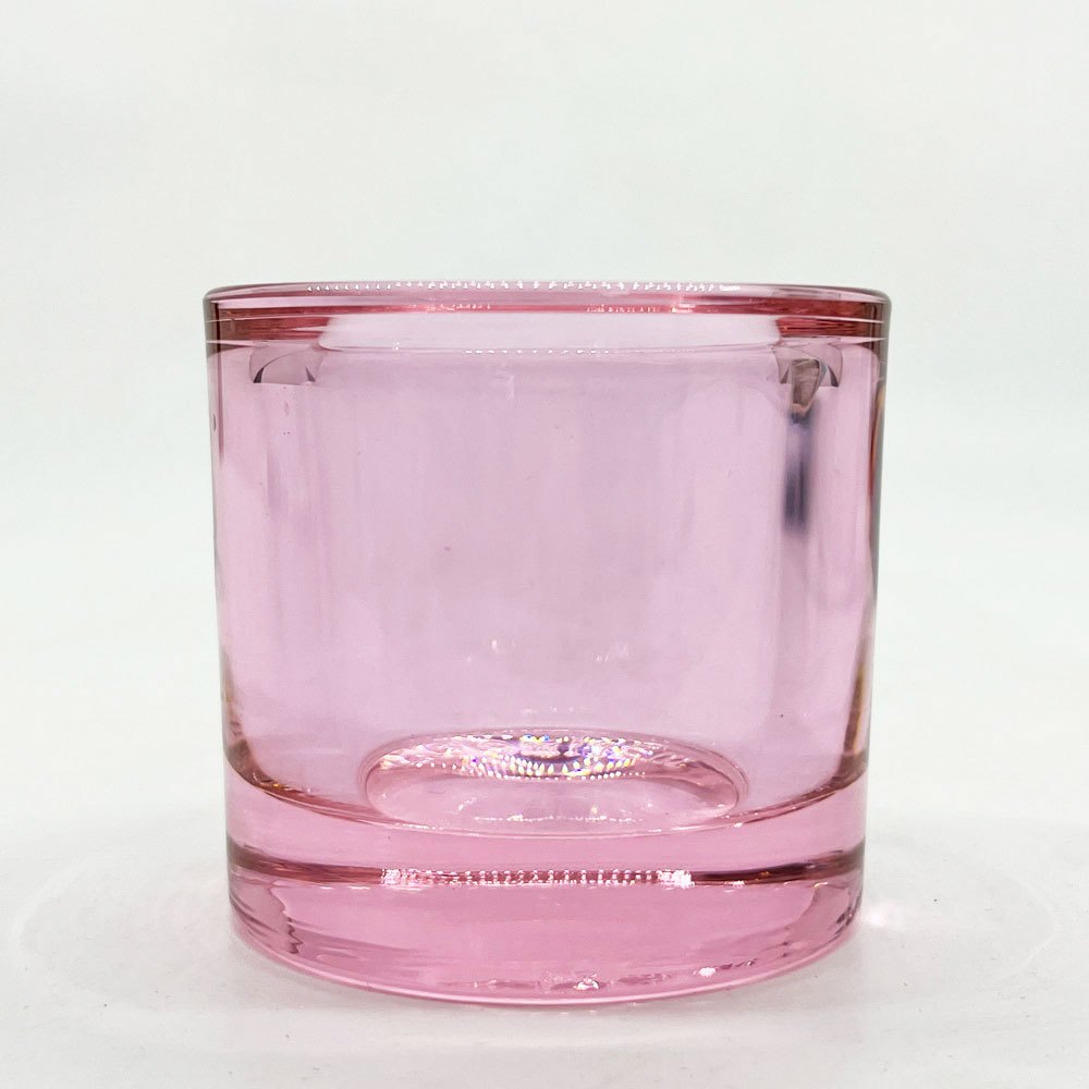 イッタラ iittala マリメッコ marimekko キビ kivi キャンドルホルダー ペールピンク 60mm ヘイッキ・オルヴォラ フィンランド 廃番カラー ●