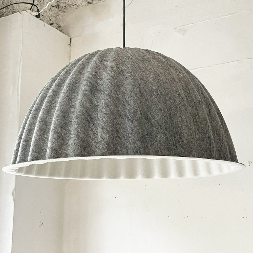 ムート Muuto アンダーザベル UnderThe Bell ペンダントライト グレー Φ55cm リサイクルプラスチックフェルト 北欧照明 デンマーク 美品 参考定価¥146,300- ★