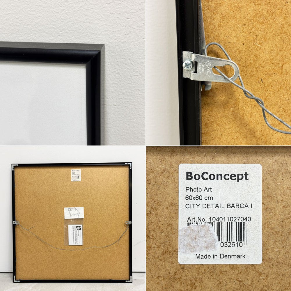ボーコンセプト BoConcept フォトアート Photo Art 60×60 ニコール・ガディエル Nicole Gadiel インテリア ルームデコレーション ポスター 写真家 デンマーク 北欧 モダン 額装品 A ●