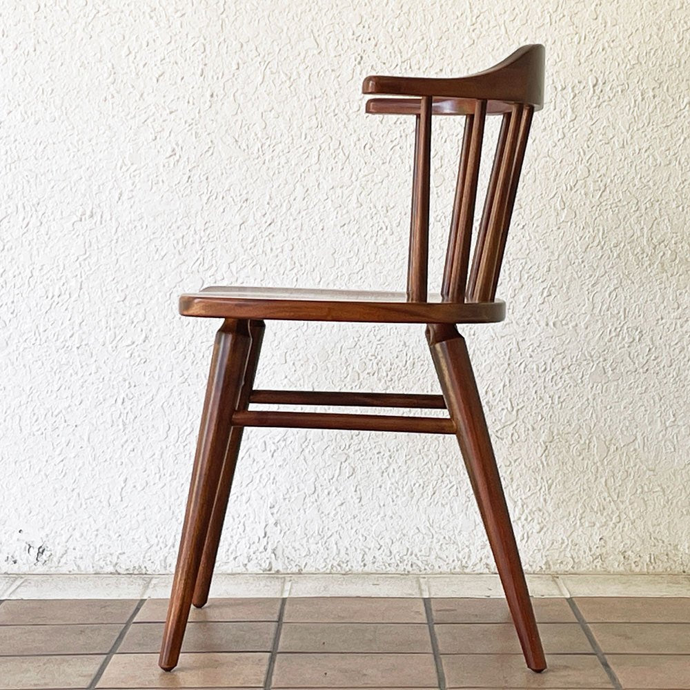 アクメファニチャー ACME Furniture ウィンダン WINDAN サイドチェア ダイニングチェア ハーフアーム ブラウン マホガニー材 定価￥35,200- ◇
