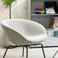 フリッツハンセン Fritz Hansen ポットチェア 3318 POT ラウンジチェア ファブリック クリスチャンハウン ベージュ ブラウンブロンズレッグ アルネ・ヤコブセン デンマーク 定価￥297,880- 展示品 ●