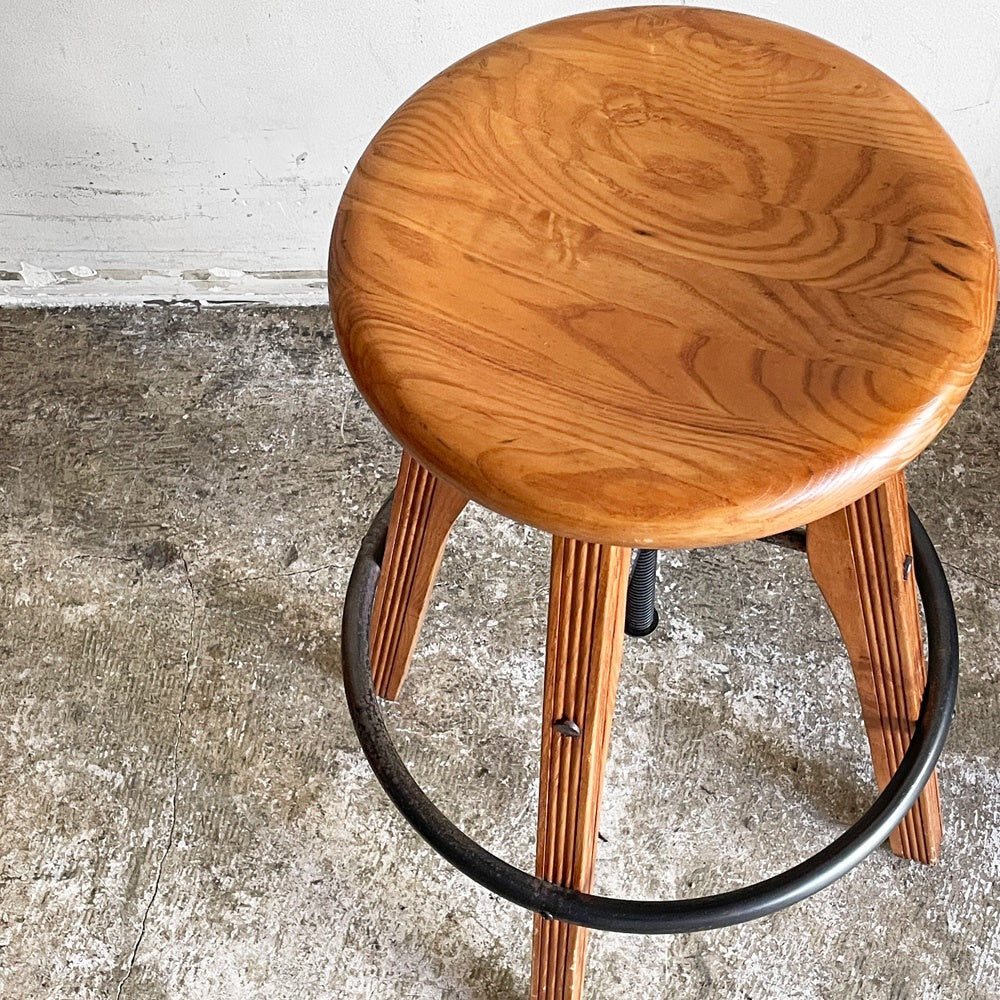 アクメファニチャー Acme Furniture アーヴィン スツール IRVIN STOOL high ハックベリー×アイアン インダストリアル 定価 ¥44,000- A ■