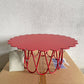 ヴィトラ vitra ジラードフラワーテーブル Flower Table スモール Φ60cm レッド 箱付 アレキサンダー・ジラード ミッドセンチュリー 未使用品 〓