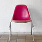 ハーマンミラー Herman Miller サイドシェルチェア サード 3rd ビンテージ PVCレザー FRP製 スタッキングベース イームズ B ◇