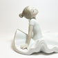 リヤドロ LLADRO ナオ NAO バレリーナ 少女 白磁 置物 オブジェ フィギュリン スペイン ★