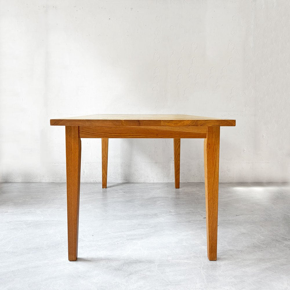 ザ・コンランショップ THE CONRAN SHOP バレル BARREL ダイニングテーブル W160cm ヨーロピアンオーク材 無垢集成材 ナチュラルスタイル 定価￥260.000- ★