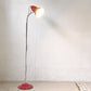 アングルポイズ ANGLEPOISE デュオフロア DUO FLOOR LAMP フロアライト レッドシェード ジョージ・カワーダイン 廃盤 ★