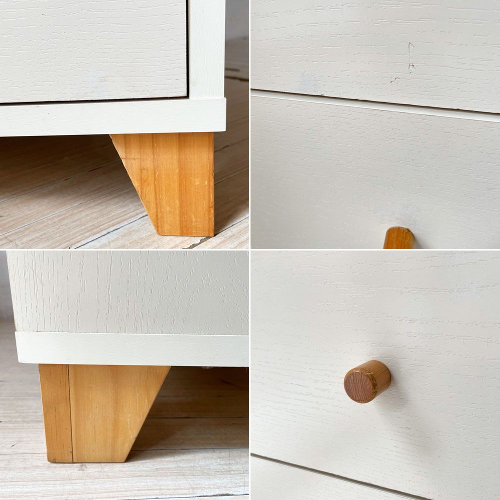 モモナチュラル Momo Natural ラブチェスト LOVE CHEST ワイド 6ドロワー ★