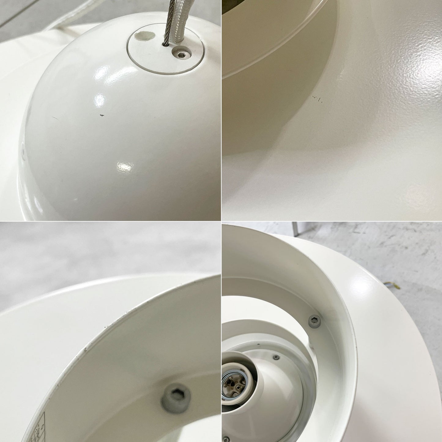 ルイスポールセン Louis Poulsen プラネット planet ペンダントライト pendant 49φ イェンス・ミュラー・イェンセン デンマーク 直付け 要電気工事 廃番 ●